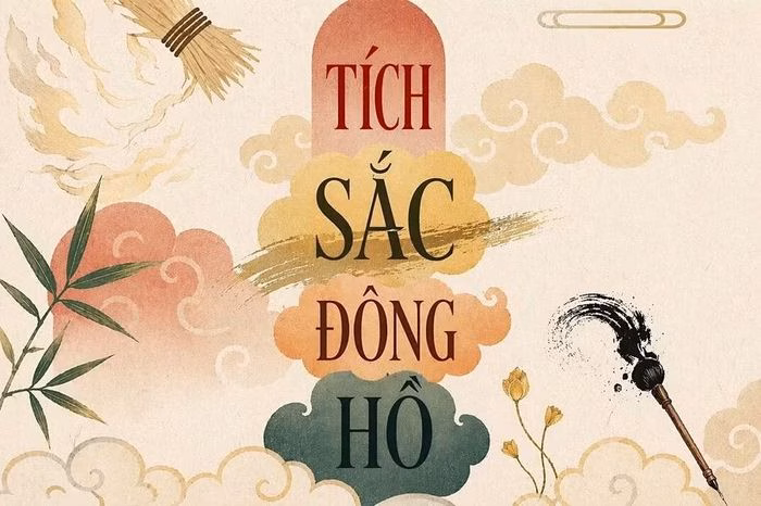 Dự án "Tích sắc Đông Hồ" do nhóm sinh viên Trường Đại học Sân khấu - Điện ảnh Hà Nội tâm huyết thực hiện. Ảnh: BTC.