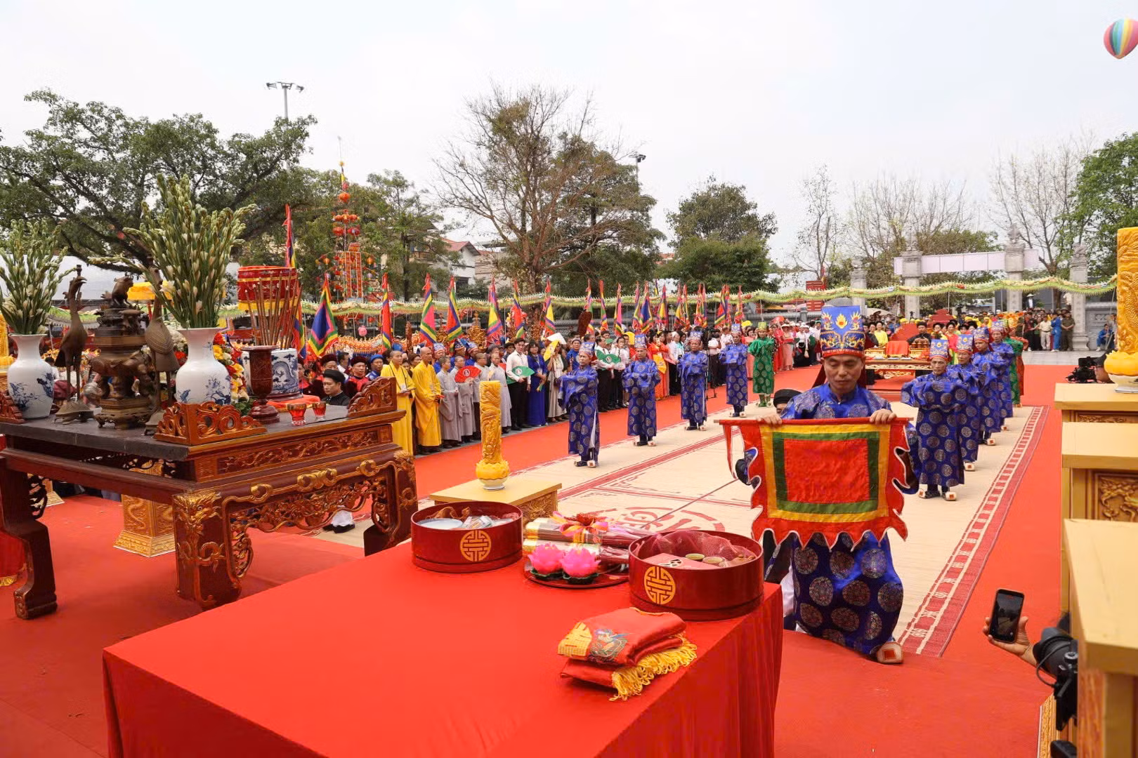 Kết thúc lễ dâng hương Bình Đà