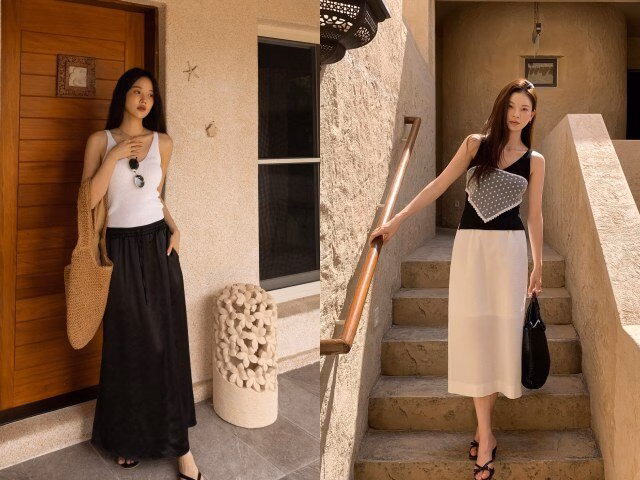 Áo blouse với chi tiết bèo nhún giúp tạo điểm nhấn điệu đà, là lựa chọn tối ưu cho những buổi hẹn hò hoặc sự kiện nhẹ nhàng.