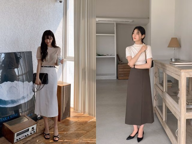 Sự lựa chọn tối giản nhưng gợi cảm, mang lại sự thoáng mát tuyệt đối và vẻ ngoài trẻ trung trong những chuyến du lịch hè.