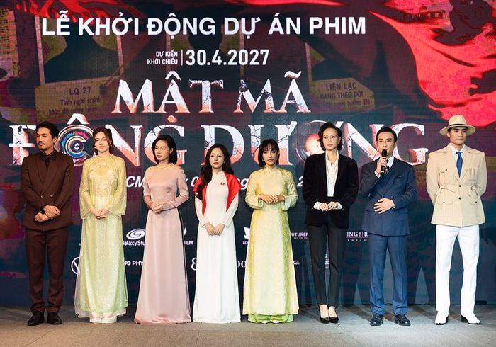 Dàn diễn viên chính Mật mã Đông Dương.