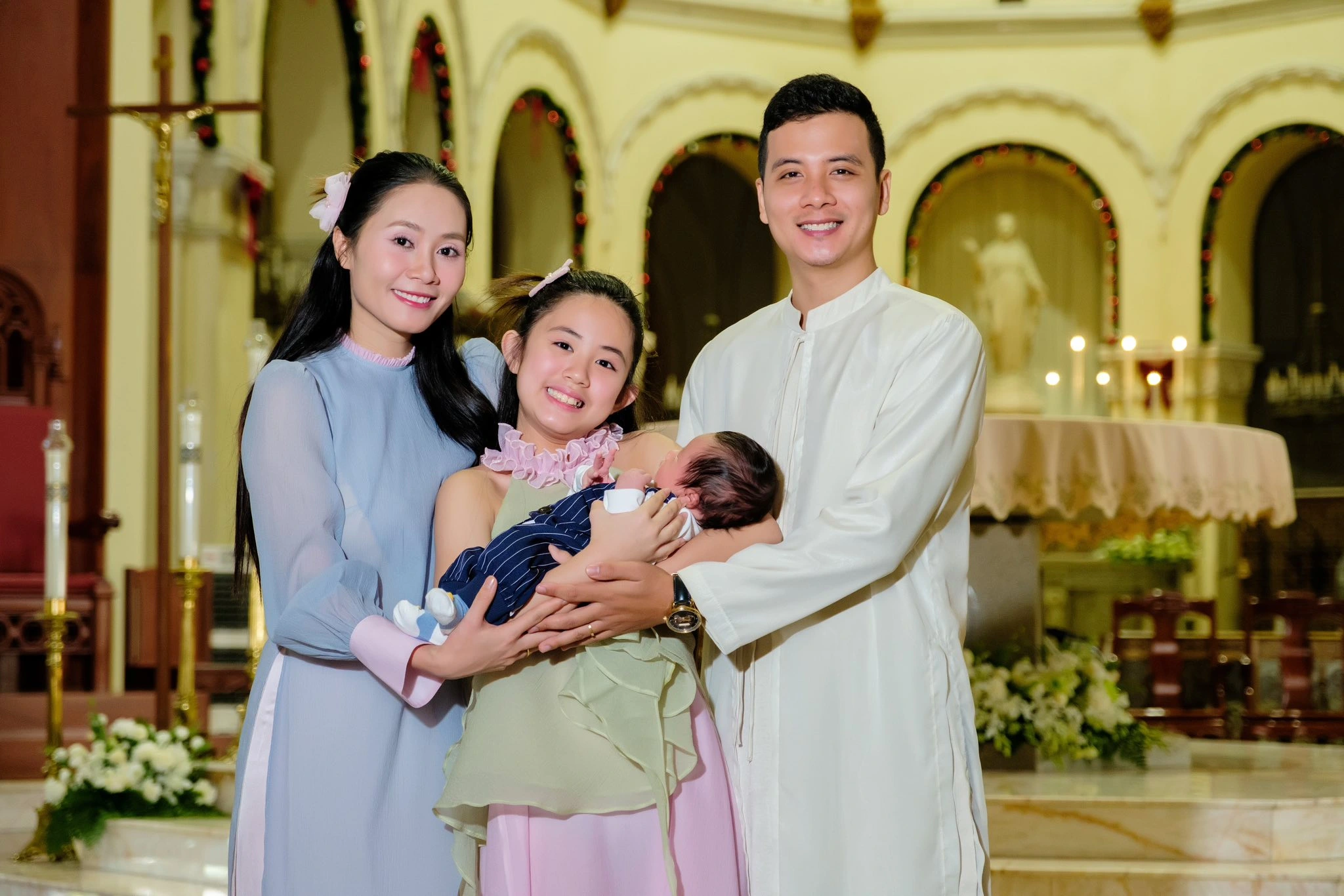 Diễn viên Thanh Hiền xây dựng tổ ấm viên mãn bên ông xã ngoài ngành giải trí.